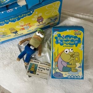 SpongeBob Bikini Bottom Buddies - Working Fish Plush
